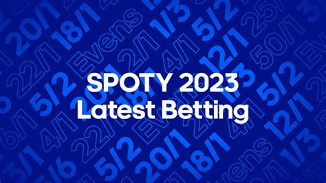sports personality of the year betting odds|SPOTY Odds .